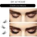 72 D Curl Cluster False Eyelashes Natural Look | Reusable Soft Fluffy Individual Lash Clusters | DIY Eyelash Extensions | 10-16MM Mixed Length | 72PCS - Buy Online on GoSupps.com