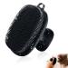 Silicone Face Scrubber for Men Facial Cleansing Brush Silicone Face Wash Brush Manual Waterproof Cleansing Skin Care Face Brushes for Cleansing and Exfoliating (Black)