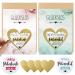 Colofalla 4PCs Set- 2 scratch cards 2 buttons gift sponsors ask sponsoring questions questions baptismal gift greeting cards birth with scratch-up baptismal godfather baptismal questions patent uncle+godfather
