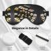 Japanese Sushi Black Mask for Deep Sleep | Adjustable & Breathable Sleep Mask for Travel Meditation & Relaxation - Buy Online on GoSupps.com