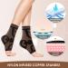 Ankle Brace Compression Sleeve - Breathable Support for Men & Women | Plantar Fasciitis & Swelling Relief Sock (One Size - Buy Online on GoSupps.com