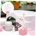 Healvian Nail Stands for Nail Art Nail Practice Accessories Spiral Nail Display Stands Nail Art Stands Fingernail Display Stand Nail Training Nail Salon Tool Modeling Acrylic Decorate 6.2x6.2cm Pink - Buy Online on GoSupps.com
