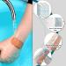 50 Pack Large Shower Waterproof Patch - 6 x 8 Inch Transparent Stretch Adhesive Bandages - Buy Online on GoSupps.com