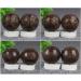 Unbit Baoding Balls - 2 Piece Walnut Marble Stress Ball Set for Self-Massage & Trigger Point Relief - Chinese Exercise Tool - Buy Online on GoSupps.com