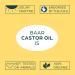 Baar Palma Christos Organic Castor Oil - 8 fl oz - Buy Online on GoSupps.com