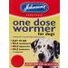 Johnson's One Dose Easy Wormer for Dogs and Puppies 8 - 40 kg