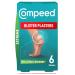 Compeed Extreme Blister Plasters  6 Hydrocolloid Plasters  Foot Treatment  Heal Fast  100% Plastic Free Carton Pack 6 Count (Pack of 1) Eco Pack