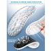 3D Sports Shoe Insoles for Men & Women - MARRDO Plantar Fasciitis Memory Foam Inserts for Running & Shock Absorption (Black XL Size - Buy Online on GoSupps.com