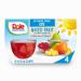 Dole Fruit Bowls Mixed Fruit in Sugar Free Cherry Flavored Gel (Pineapple, Peaches & Pears), Gluten Free Healthy Snack, 4.3 Ounce 4 Cups (Pack of 4)