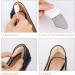 KINBOM 2 Pairs Heel Grips - Self-Adhesive Cushions for Loose Shoes | Heel Pads for High Heels & Sneakers - Men & Women (Black & Nude) - Buy Online on GoSupps.com