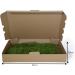 Premium Terrarium Substrate Moss for Reptiles | Natural Decoration Mats & Plates | Ideal for Terrariums - Buy Online on GoSupps.com