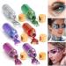 GL-Turelifes Mermaid Chunky Glitter Gel 30ml - Chameleon Glitter for Face, Body, Hair, Nails - Festival Cosmetic with Polarized Sequins - Blue Purple Eyeshadow - Buy Online on GoSupps.com