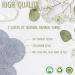 Sugeru 16PC Bamboo Fiber Slimming Pads - Reusable Washable Makeup Removal Pads for All Skin Types - Soft & Skin-Friendly Gray - Buy Online on GoSupps.com
