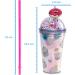 SHAKE CUPCAKES - Gobelet r utilisable avec couvercle et paille - Double paroi - Fermeture vis tanche - Pour eau min rale fruits et jus - Un cadeau pour tous les enfants. Cupcakes Mfn - Buy Online on GoSupps.com