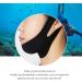 Chin Cheek Lift Up Belt Three-dimensional Cutting Face Slimming Bandage Promote Comfortable Fit Diving Material Black - Buy Online on GoSupps.com