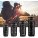 Tycka Water Resistant Camera Lens Pouch - Black (4 Sizes) | DSLR Lens Case Bag with Zipper - Buy Online on GoSupps.com
