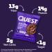 Quest Nutrition Bake Shop Chocolate Frosted Donuts 14g Protein Less than 1g Sugar Protein Snack Low Sugar 9 Count - Buy Online on GoSupps.com