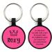 Dog Tag Personalised Dog Name Tag Custom Dog ID Tag Dog Tags for Pets Engraved Silicone Dog Tag for Cat Pet Dog Puppy Personalised Dog Collar for Cats Dogs (Pink Round) - Buy Online on GoSupps.com