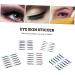 DRESSOOS 36 Pairs Glitter Eyeliner Eyeshadow Tape Eye Makeup Tools Double Eyelid Tapes Eyeliner Decal Sticker - Buy Online on GoSupps.com