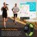 Wafa Fitness Tracker with Heart Rate Blood Pressure Monitor - Waterproof Smart Watch for Kids Women and Men - Activity Tracking Pedometer Watch - Green - Buy Online on GoSupps.com