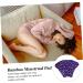 Reusable Cloth Menstrual Pads Set - Charcoal Washable Incontinence Towels, Light Purple - 1 Count - Buy Online on GoSupps.com