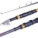 Sougayilang Telescopic Fishing Rod - 24 Ton Carbon Fiber Ultralight Pole for Bass Salmon Trout Fishing | 1.8m/5.9ft - Buy Online on GoSupps.com