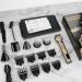 Roziapro Professional Mens Hair Trimmer 6 in 1 Hair Clippers Grooming Kit Cordless Beard Trimmer for Men USB Rechargeable LED Display (Gold) - Buy Online on GoSupps.com