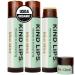 Kind Lips Mint Mint Extra Minty Organic Lip Balm Natural Moisturizing Lip Care 3 Pack Mint Mint 1 Count (Pack of 3)