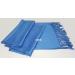 GFM Smooth Shiny Surface Pashmina Style Scarf - Medium Blue - Buy Online on GoSupps.com