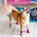 MIHACHI Anti-Slip Dog Socks - 3 Pairs | Double Side Non-Slip Paw Protection | Strong Traction Control for Large Dogs | Adjustable Straps | Rose Red - Buy Online on GoSupps.com