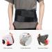 Adjustable Lumbar Support Belt - Breathable Waist Support with Steel Plate for Herniated Disc & Exercise - Ideal for Back Pain Relief - Buy Online on GoSupps.com