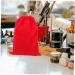 WOONEKY 3pcs Hair Dryer Storage Bag Travel Makeup Bag Organizer Blow Dryer for Curly Hair Red Flannel - Buy Online on GoSupps.com