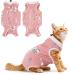 Buy Wllhyf Cat Recreational Suit | Breathable Anti-Losing Cat Dividers for Post-Op Recovery & Skin Care (L) - International Shipping Available - Buy Online on GoSupps.com