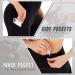 Ewedoos High Waisted Yoga Leggings with Pockets for Women - X-Large Black - Buy Online on GoSupps.com