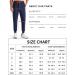 Libin Men's Golf Pants - Stretch Slim Fit Jogging Suit Pants Gray XL | Comfortable Chino Fabric with Pockets for Sports - Buy Online on GoSupps.com