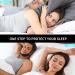 2023 Upgraded Adjustable Anti Snoring Chin Strap - Stop Snoring & Dry Mouth - Sleep Aid Device for Men and Women (Black) - Buy Online on GoSupps.com