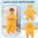 Milkiwai Baby Snowsuit Romper | Hooded Winter Jumpsuit | Boys Girls Infant Snow Wear | Yellow 66 - Buy Online on GoSupps.com