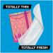 U by Kotex Barely There Liners - Light Absorbency, Unscented, 100 Count - Buy Online on GoSupps.com