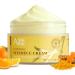 ANAiRUi Turmeric Vitamin C Face Cream Moisturising Collagen Face Cream for Dry Skin Daily Used Turmeric Vit C Facial Cream for Dark Spots Wrinkles Anti-Ageing Even Skin Tone 50g