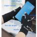 Compression Gloves for Women and Men - Copper Arthritis Gloves for Hand Pain Relief - Open Finger Design - Black Small (2 Pair) - Buy Online on GoSupps.com