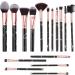 DUAIU 16PCS Vegan Synthetic Makeup Brushes Set with Black Marble Brush Holder and Gift Box - Buy Online on GoSupps.com