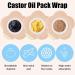 50 Pcs Leak-Proof Self-Adhesive Castor Oil Patches Disposable Cotton Belly Button Patch Castor Oil Pack Wrap Breathable Portable Highly Absorbent Wash-Free - Buy Online on GoSupps.com