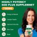 700MG Sod Superoxide Dismutase Supplement | High Potency Antioxidant for Cellular Health | 120 Capsules - International Shipping Available - Buy Online on GoSupps.com