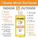 Citra Solv Valencia Orange Concentrated Cleaner & Degreaser - Natural Non-Toxic Biodegradable - 32 Fl Oz - Made in USA - Eco-Friendly International Shipping - Buy Online on GoSupps.com