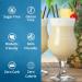 Syruvia Sugar-Free Pina Colada Syrup - 0 Calorie - Premium Flavoring Syrup for Tea Italian Sodas Beverages Desserts Ice Cream Cocktails & Mocktails - Kosher Gluten Free - 25.4 fl oz. - Buy Online on GoSupps.com