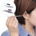 Professional 2 Sets Ear Pick Kit | Metal Spatula & Cleaning Tweezers | Ear Wax Picking Tools for Spiral Ear Spoon | Ear Wax Scoop Cleaner - Buy Online on GoSupps.com