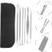 WOONEKY 1 Set Blackhead Removal Tool Specialty Tools Pimple Tool Pimple Remover Stainless Steel Silver - Buy Online on GoSupps.com