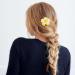 24 Pieces Hawaii Plumeria Clips - Bridal Wedding & Beach Hair Accessories - Buy Online on GoSupps.com