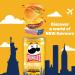  Pringles Pringles Cheeseburger Chips | Passport Limited Edition | Single Pack (1 x 185g) - Buy Online on GoSupps.com