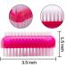 BQTQ 8-Piece Double-Sided Nail Brush Set - Plastic Hand Washing & Cleaning Brushes for Perfect Nail & Hand Care - Buy Online on GoSupps.com